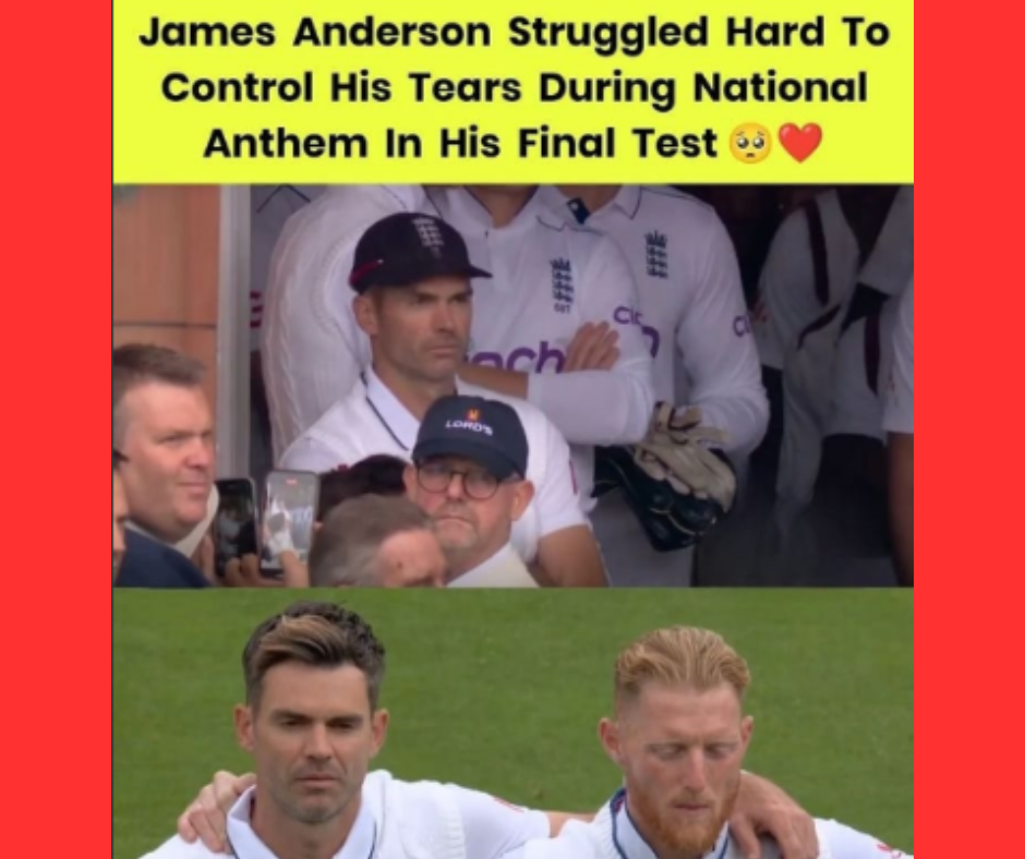 Shockwaves of Emotion as James Anderson's Last Test Says Goodbye